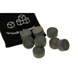 United Entertainment ijsblokjes wisky stones natuursteen grijs 9 stuks