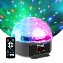 Discolamp BeamZ JB60R Ruimtevullend lichteffect met halve discobal en 6 felle LED's