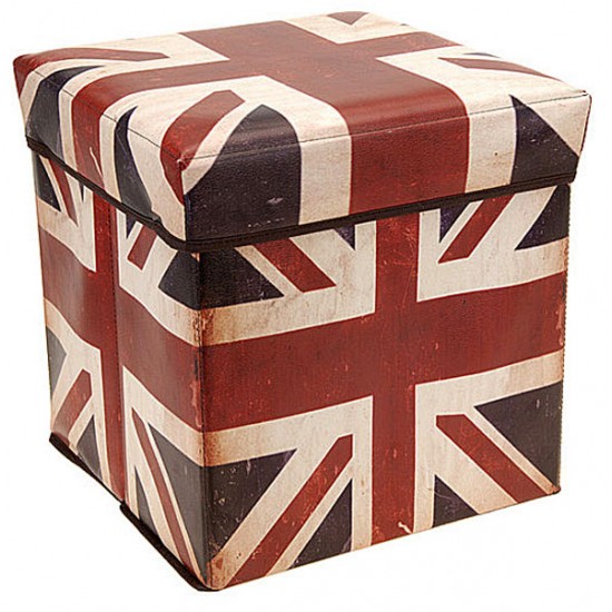 Opvouwbare opbergbox en zitje (United Kingdom)