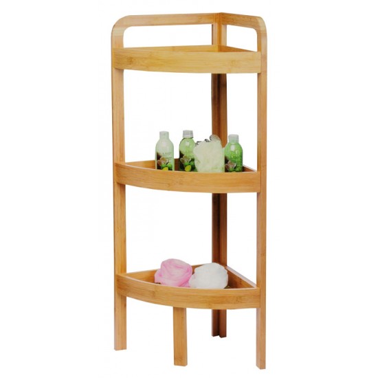 Bamboe hoekkast (29x29x85cm)