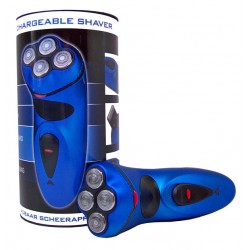 4-Kops oplaadbaar scheerapparaat (blauw)