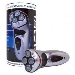4-Kops oplaadbaar scheerapparaat (zilver)