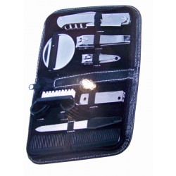 Manicure reisset in etui (9 delig)